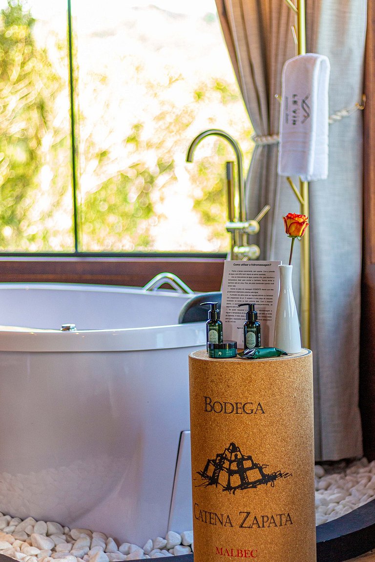 Cabana Malbec: elegante e privativa.
